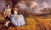 Thomas Gainsborough Mr and Mrs Andrews oil